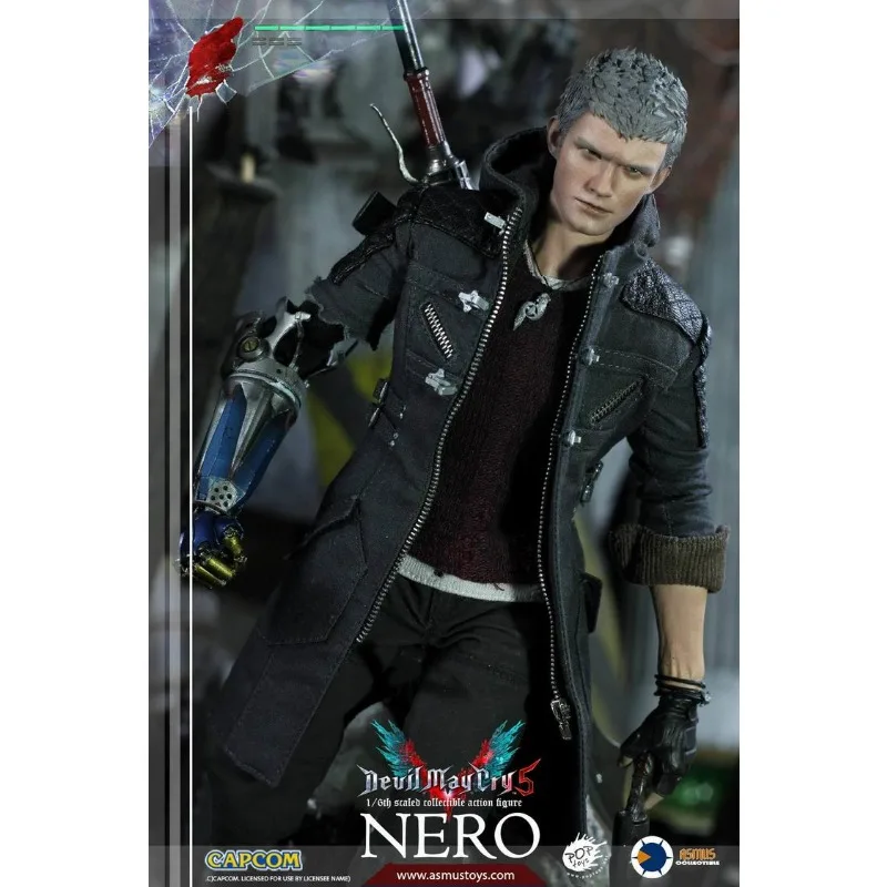 In Stock Original Asmus Toys Devil May Cry V DMC V NERO DMC503 Game Character Model Movable Doll Art Collection 1/6