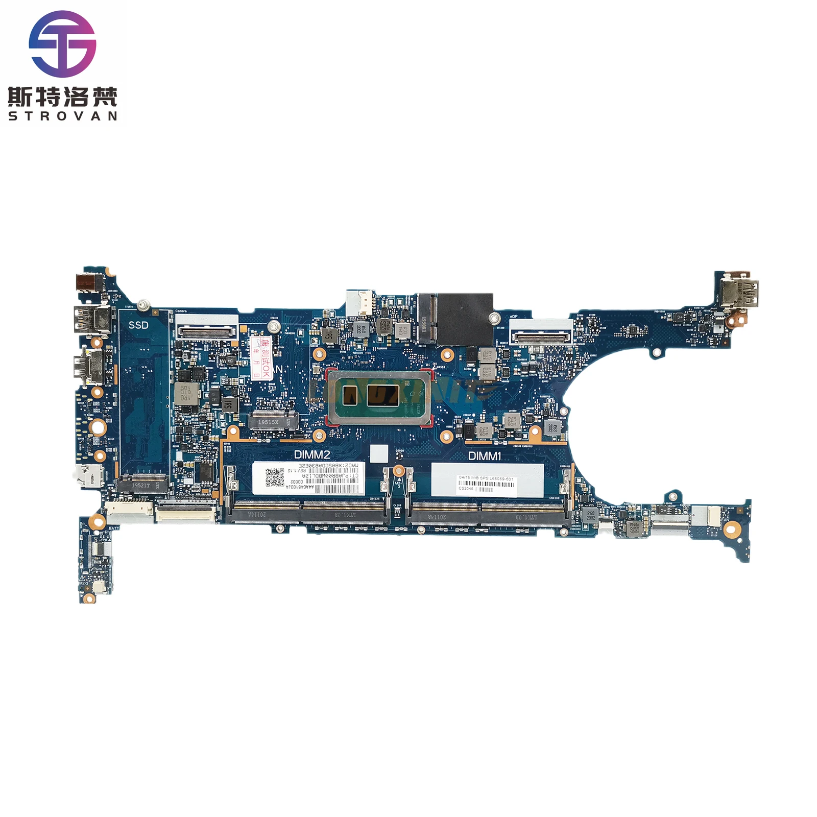 

6050A3059101-MB-A01 for EliteBook X360 830 G6 I3 I5 I7 Central Processor UMA Laptop Motherboard.L64982-601 L64979-601