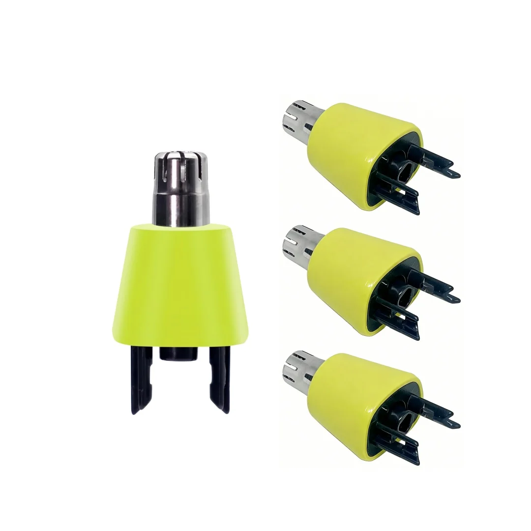 

Сменные головки триммера для волос в носу — совместимы с несколькими бритвами, водонепроницаемая конструкция лезвий с двумя краями