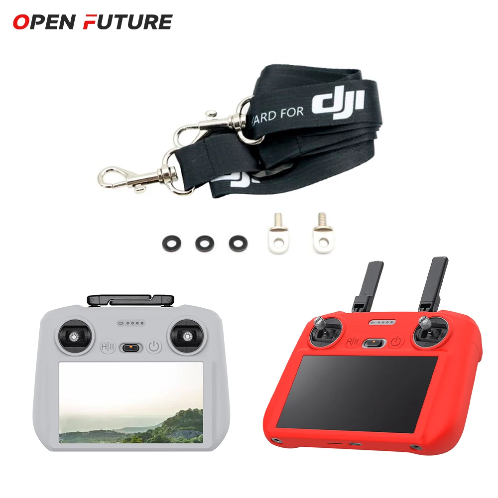 Silicone Cover For DJI RC 2 Remote Control Screen Protector Anti-scratch Case Dustproof Sleeve for DJI Air 3S Drone Accessory