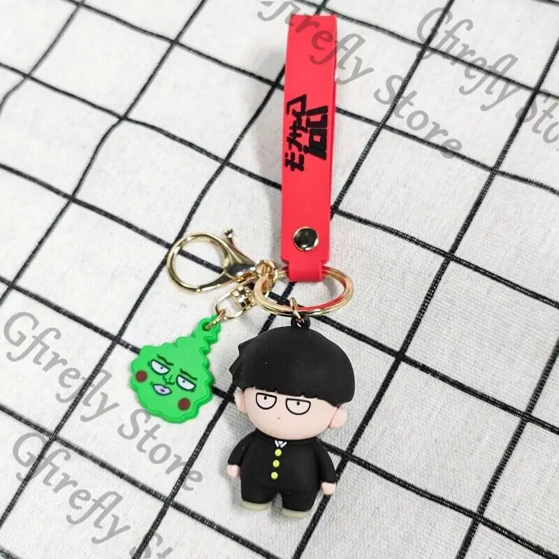 

Mob Psycho 100 Pendant Bag Keychain Anime Rim Hanging Kageyama Shigeo Widget Ambitus Action Figure Garage Kits Maumet Drop