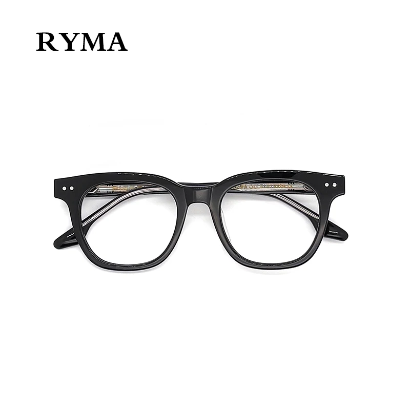 Korea Fashion Style Square Acetate Optical Eye glasses Frame retro gm eyewear Men Women Myopia reading Prescription glasses