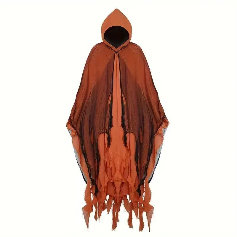 Halloween-Kostüm, Horror-Geist-Kleidung, Erwachsener, Zombie-Umhang, Zauberer-Robe, tragen Geheimraum, Tod, verkleiden sich, Kostüm-Umhang – Detail 15