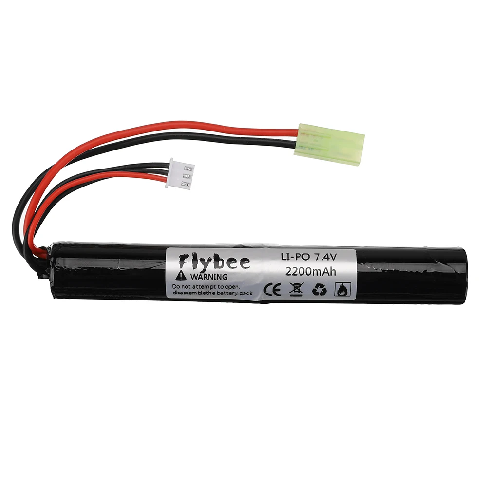 18650 Akumulator do pistoletu Airsoft Lipo Power Akumulator 7,4 V 2200 MAH 40C AKKU Mini Airsoft zabawki Pistolet 7,4 V 2200 mAh Akumulator części