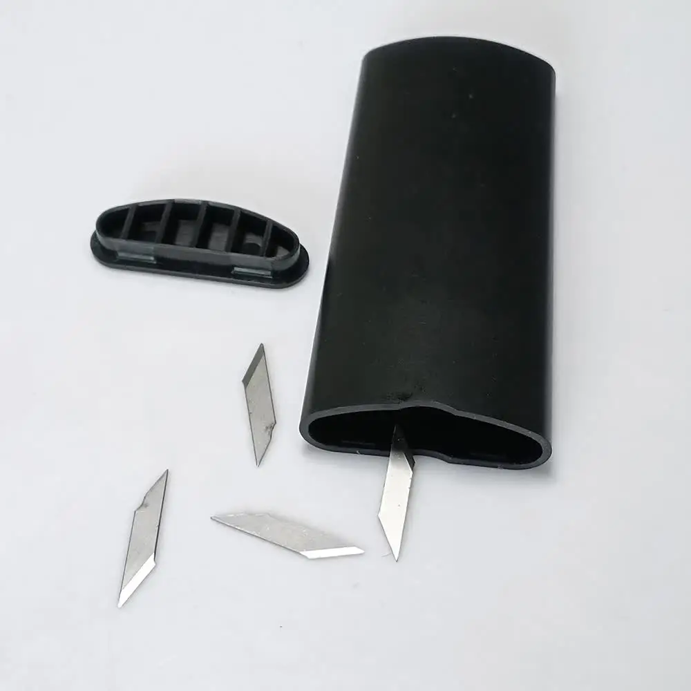 Professional Waste Blade Storage Container Safety Blade Disposal Box Snap Off Knife Car Sticker Vinyl Cutter Blade Recycling Can