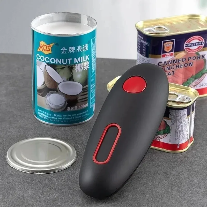 Electric Can Opener Electric Can Opener Automatic Jar Bottle Machine Portable Kitchen Opening Opener Tool One Touch Can Opener