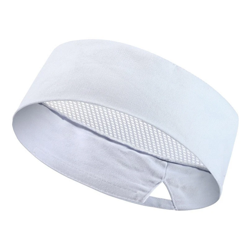 Chef Hat Restaurant Kitchen Baker Catering Cooking Cap Women Men Food Service Working Mesh Top Uniform Cooker