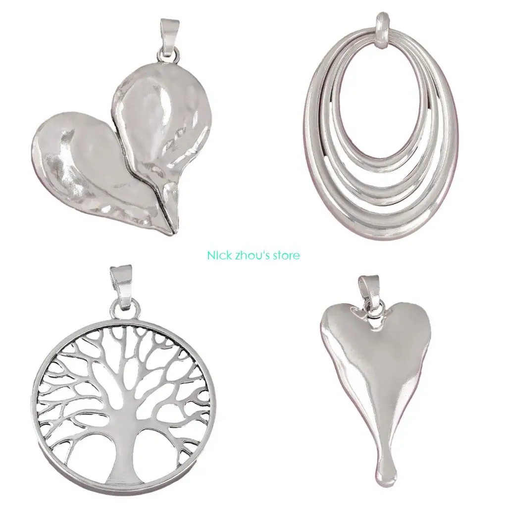 

E15E сердце звезда подвеска бусины-проставки из сплава украшения для изготовления ювелирных изделий своими руками