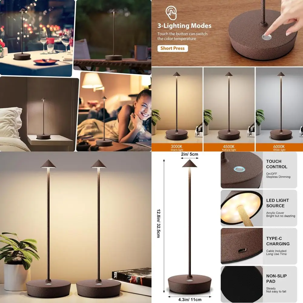 2-Pack Cordless Led…