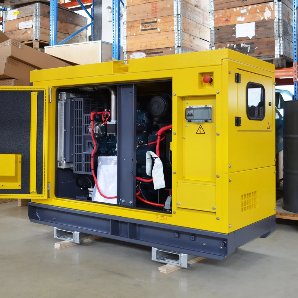Atlas Copco QES Series QES25 Silent Soundproof  Generator Sets 25KVA Power Plant 60Hz Frequency