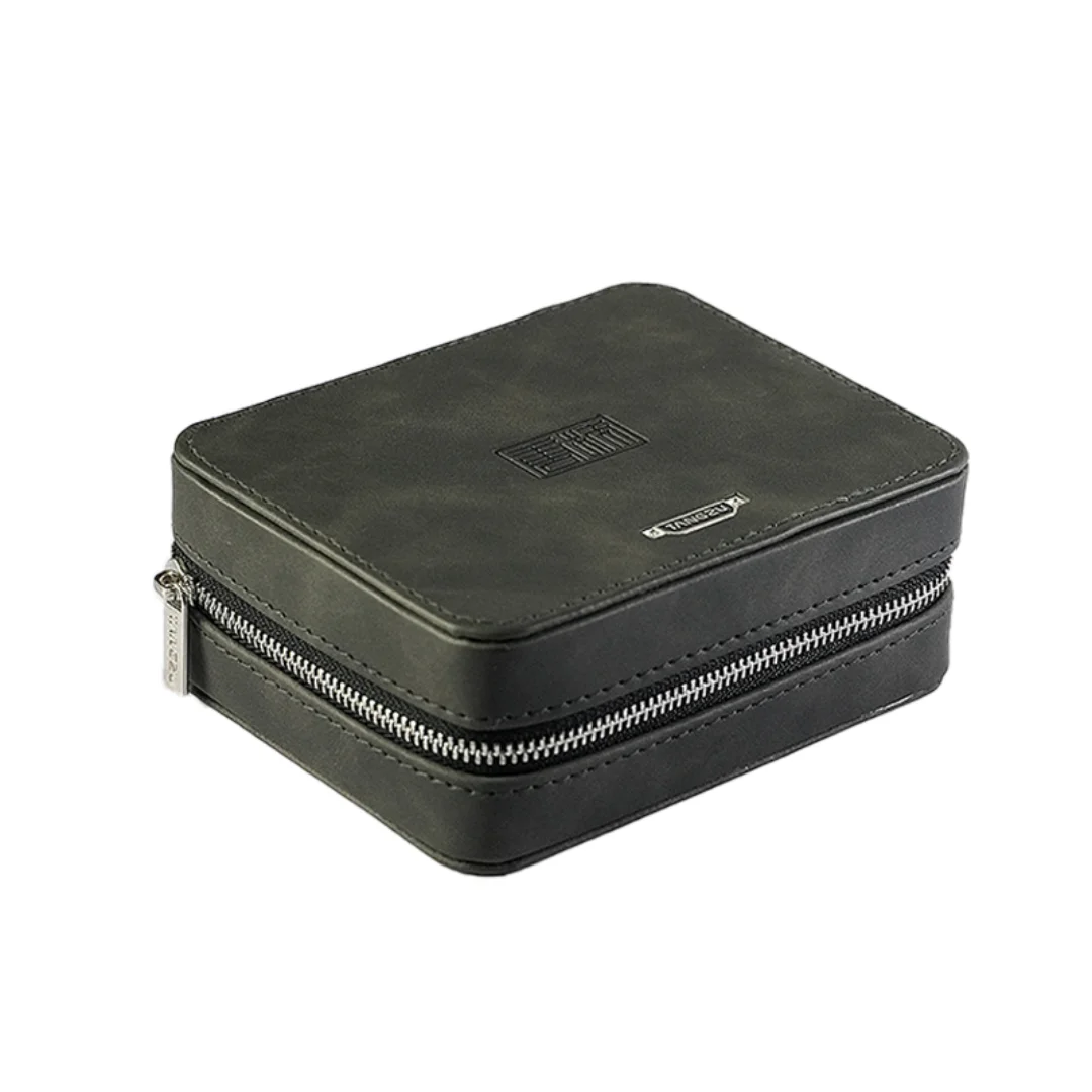 Image of Vorbestellung TANGZU Maßgefertigtes Kopfhörer-Etui Ultimate mit Kompaktem & Leichtem Leder-Kopfhörer-Etui