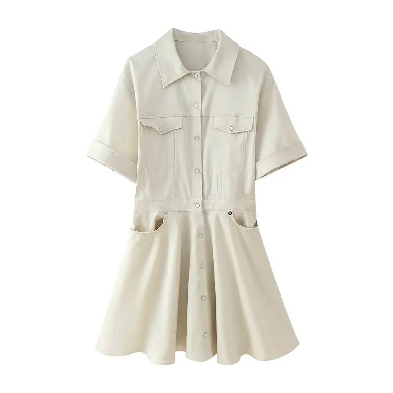 تنورة نسائية لربيع 2025 متعددة الاستخدامات ort Sve بحاشية واسعة ort Dr كاجوال للتنقل Sle تناسب كل مباراة #4