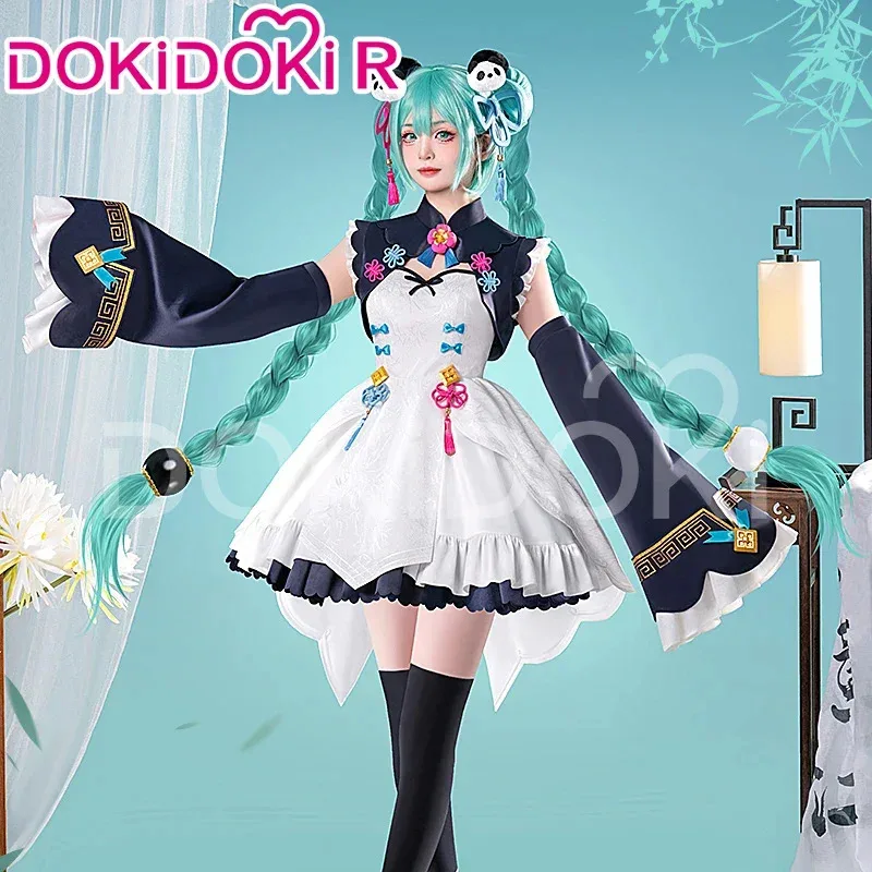 MIKUU Role Play Outfit Jogo Mikku Cosplay Traje Feminino Bonito Lolita Vestido Traje Mikuu Panda Peruca Comic-Con Outfit 2025 novo