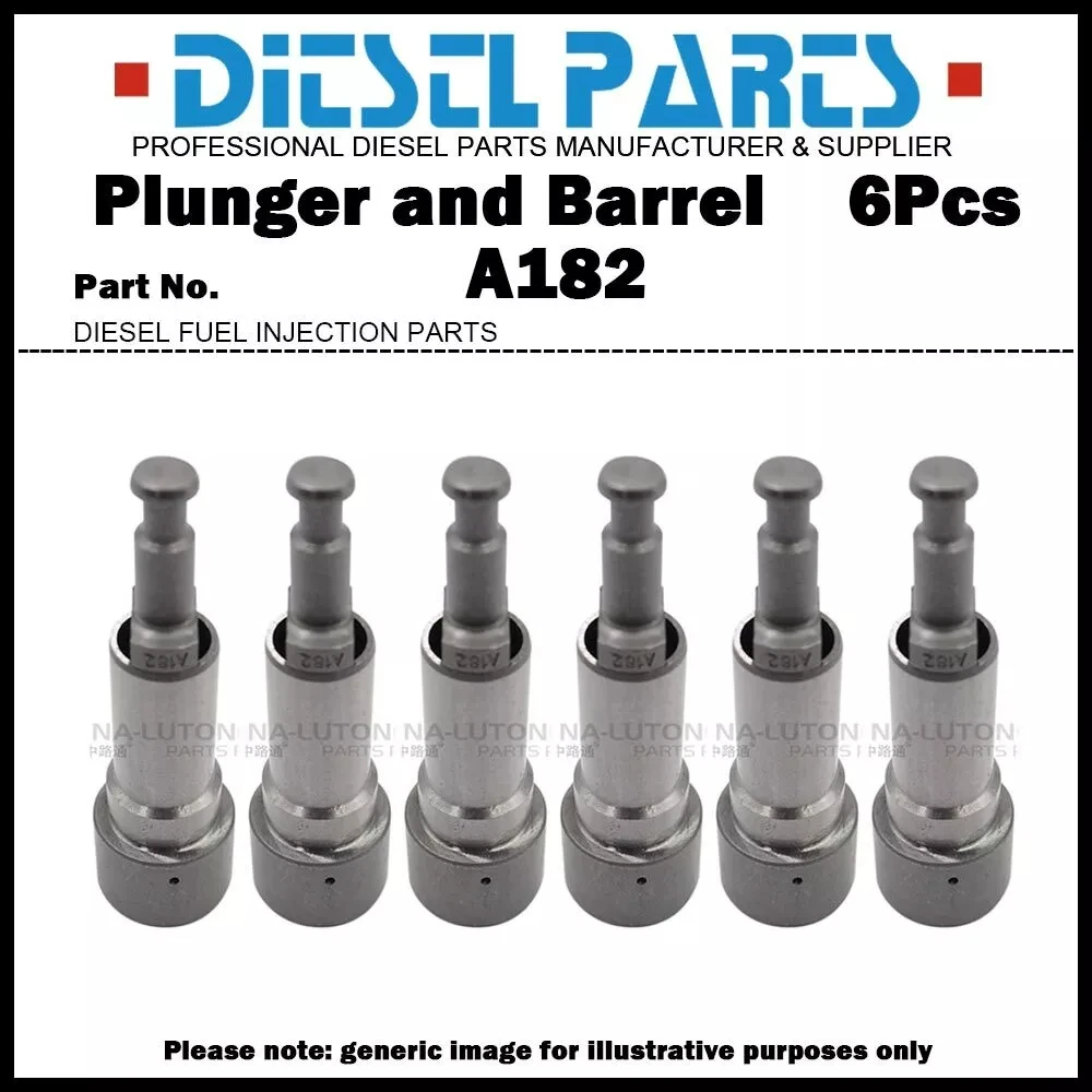 6Pcs/Lot Pump Element Plunger and Barrel A182 131152-5220 for MITSUBISHI Fuso 6D16