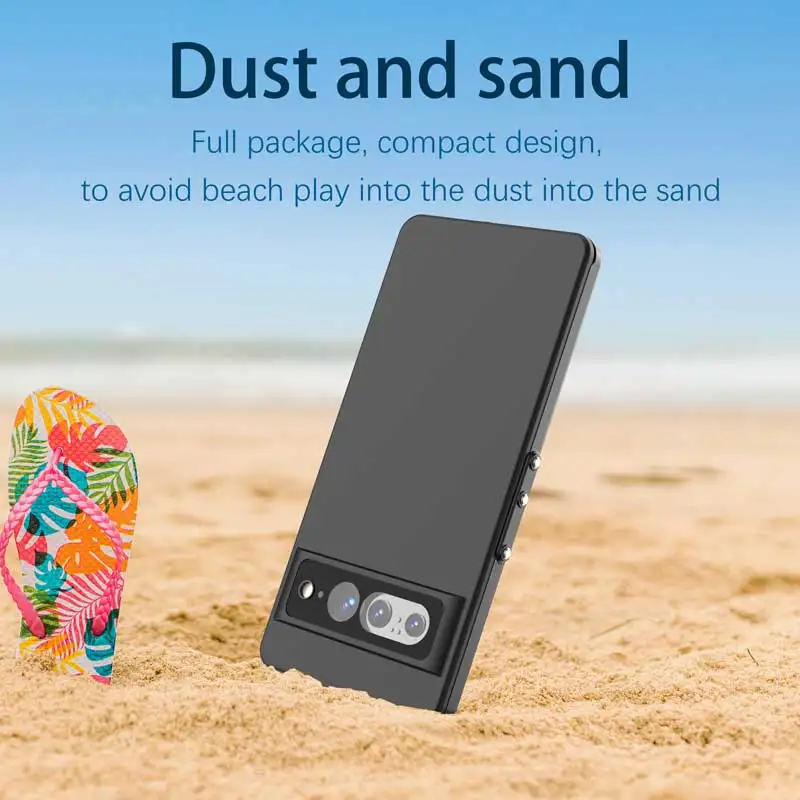 IP68 Caso À Prova D' Água para O Google Pixel 7 Heavy Duty Caso À Prova de Choque Dustproof Mergulho Capa Pixel 7 Pro Protetor Tela Embutida