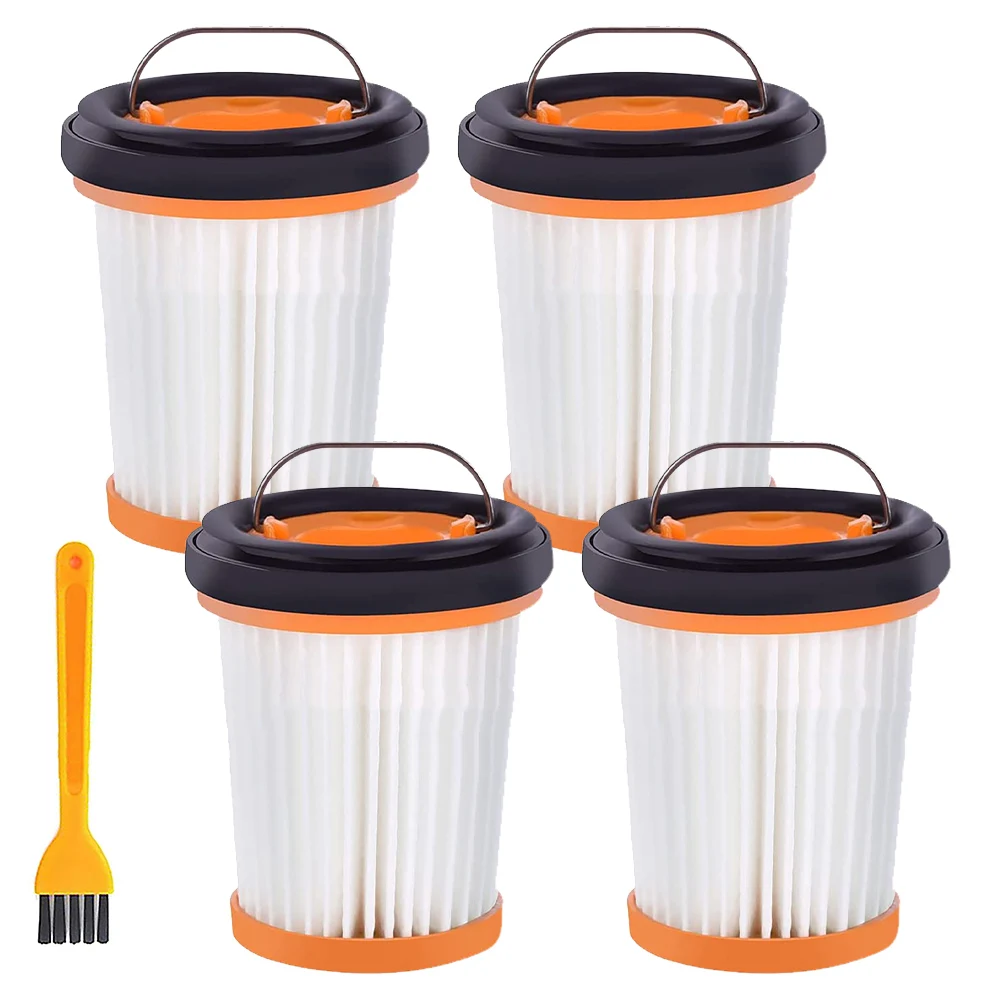 Replacement Filter Mesh Kit Compatible with For Shark Handheld Vacuums Including Four Filters and a Handy Brush