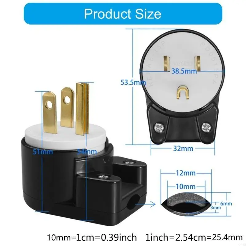 G99B NEMA 5 15P POWER PLUD SUPPER