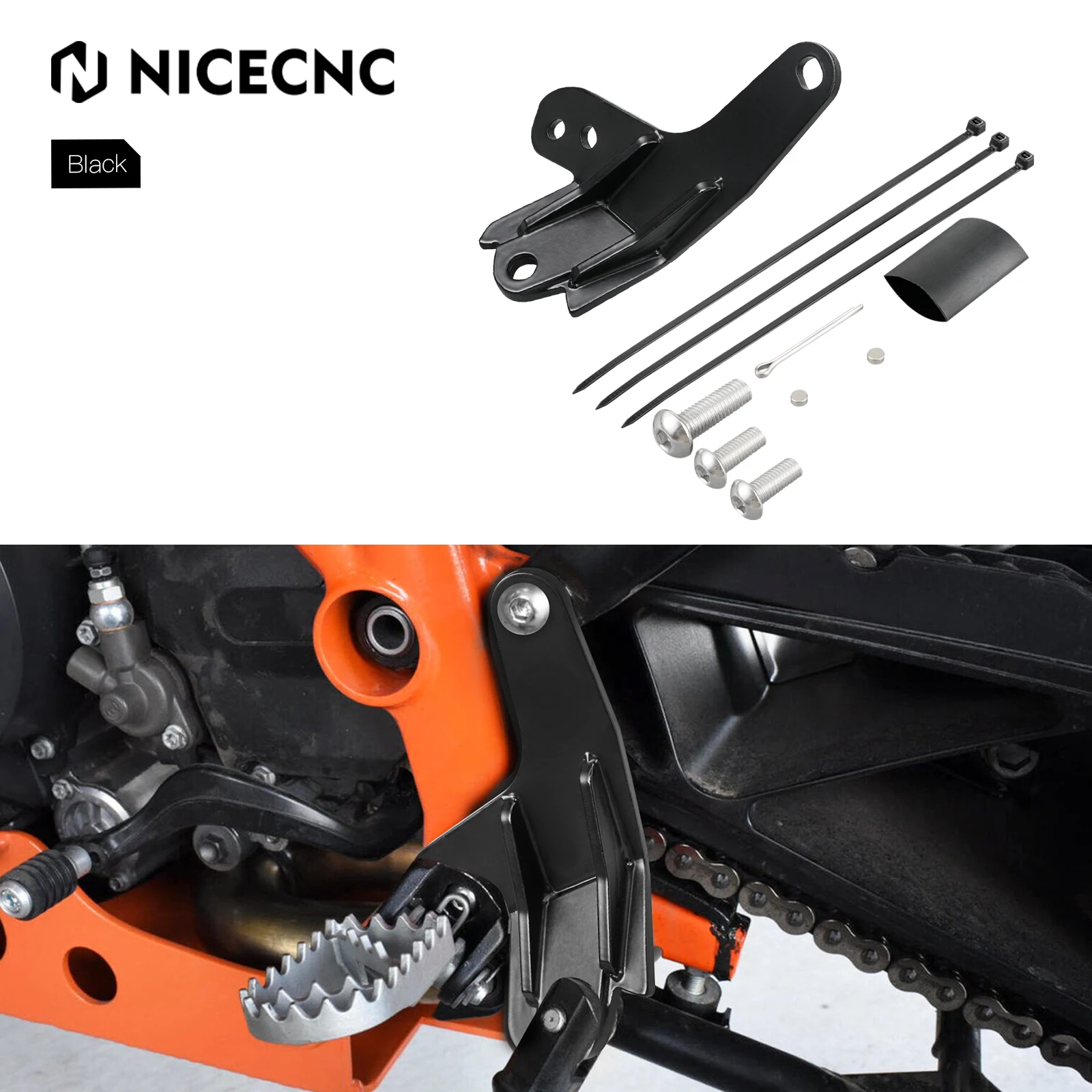 

NICECNC Sidestand Relocate bracket Kit For KTM 1090 1190 1290 Super Adventure R S T 2013-2020 2019 2018 1290 Super Adventure S