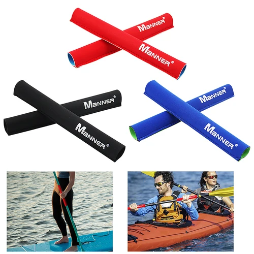 소프트 카누 카약 패들 그립, 미끄럼 방지 핸들 커버, 패들 보호 슬리브, 보트 카약 액세서리, 수상 스포츠 부품, 1 쌍 
