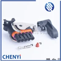 Conector de arnés de Motor de coche de 5 pines, enchufe generador, enchufe de Motor de limpiaparabrisas automático para camión Volvo Great Wall Geely 18242000000 F3000