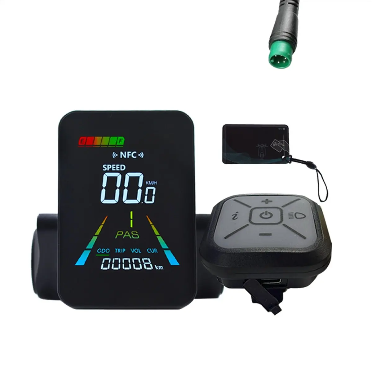 

F3 E-Bike NFC ЖК-дисплей Анимированный цветомер 5PIN SUP