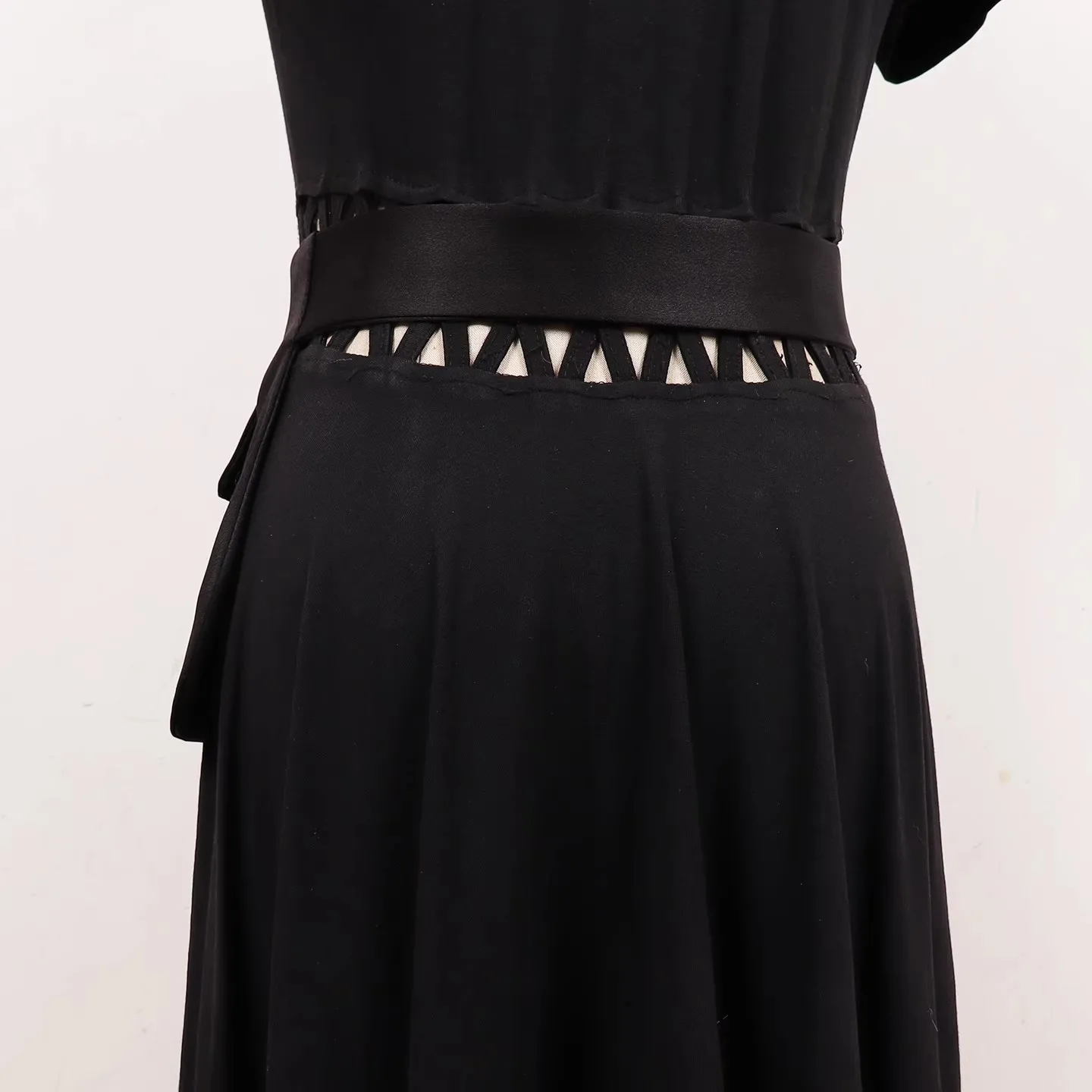 Женские модные черные тканевые пояса с заклепками, женское платье, корсеты, поясные ремни, украшения, широкий пояс R3139