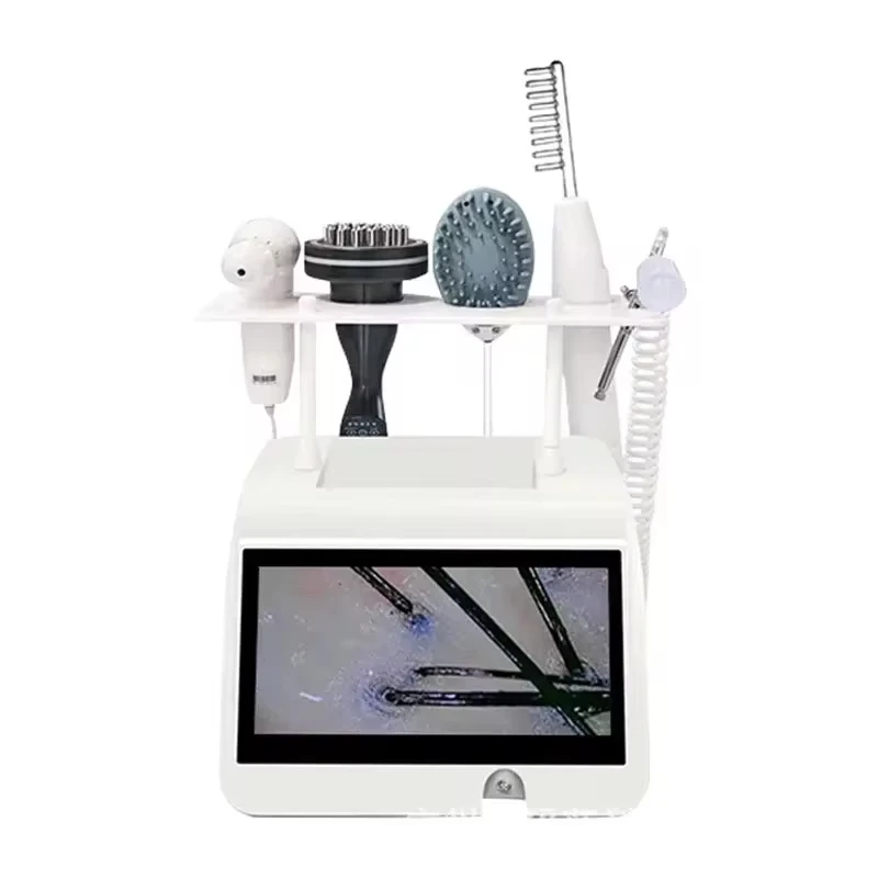 Professional Hair Scalp Care Machine Nanometer Spray Hair Therapy Machines Anti-hair Loss Scalp Massager for Hair Salon