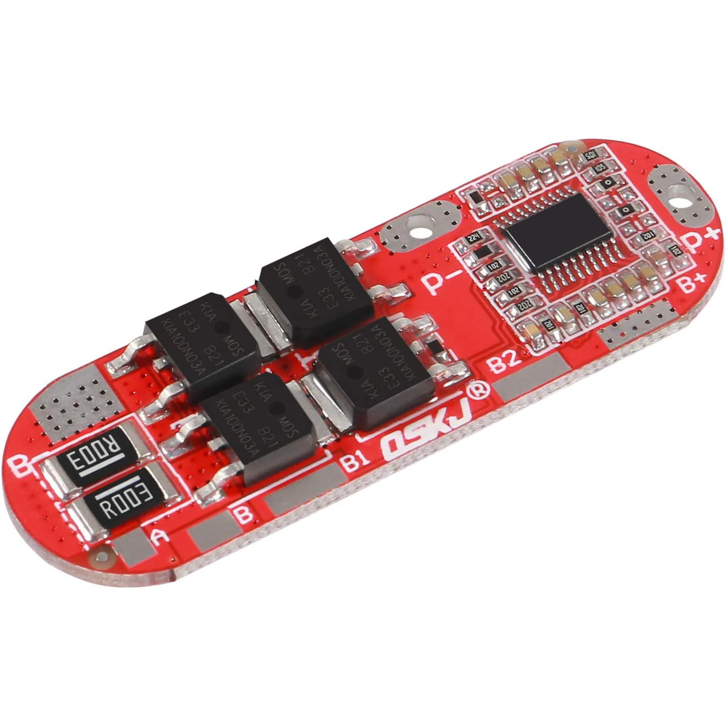 Carte de protection de batterie au lithium, technologie de charge BMS, PCM, polymère, cellule Lipo, PCB, Eddie Ion, 18650, 3S, 25A, 12.6V, 4S,