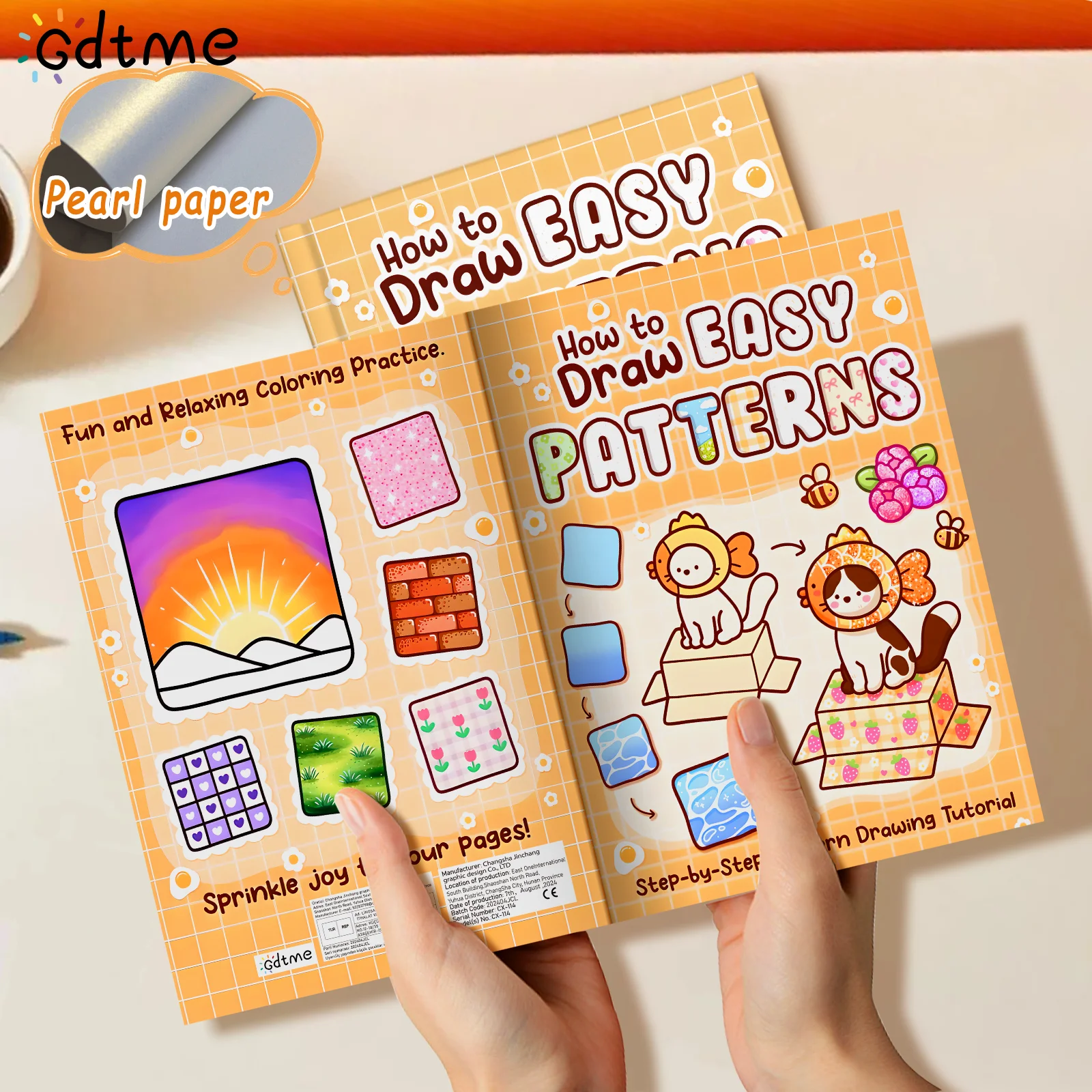 Adult DIY Coloring Book Bold Simple Styles Home Leisure Relaxing Stress Relief Parent Child Interaction Creativity Improving