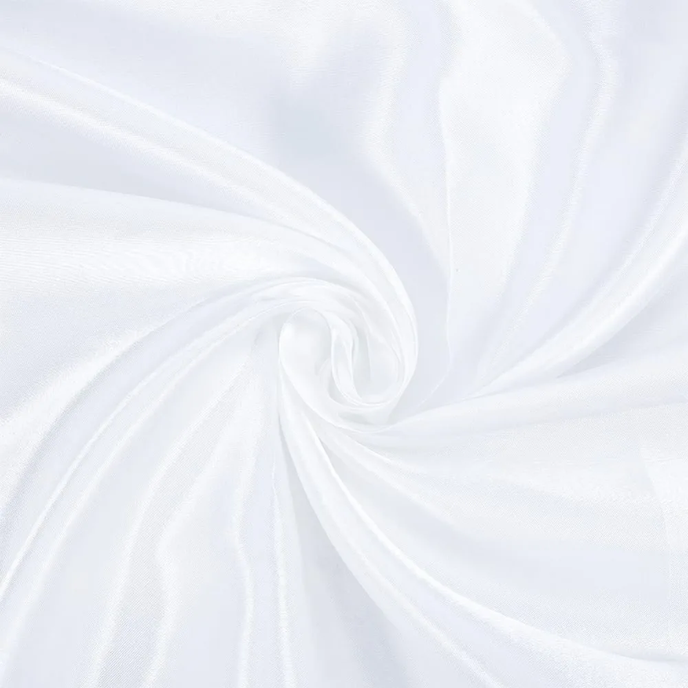 

5,4 ярда блестящая атласная ткань во дворе 60-дюймовая полиэфирная ткань скатерть материал для шитья свадебного платья