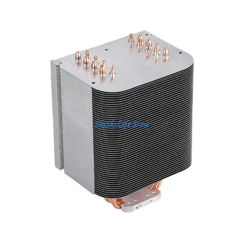 E65E 800W Passive LED Heat Sink Part with Metal Body for Cooling Use Daily