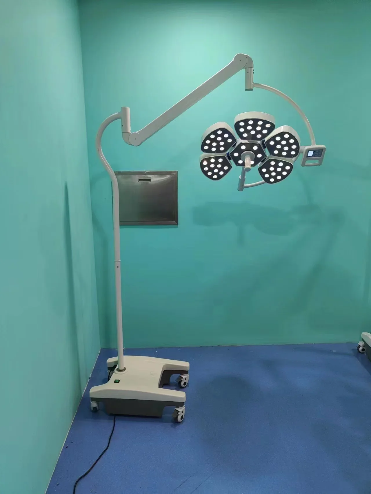 Vertical LED flower shadowless operating light surgical 5 paetals LED operating light Operating Theatre Led lamp