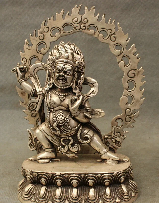 

Набор из 9 "тибетского серебра Vajra Vajrapani Chana Dorje