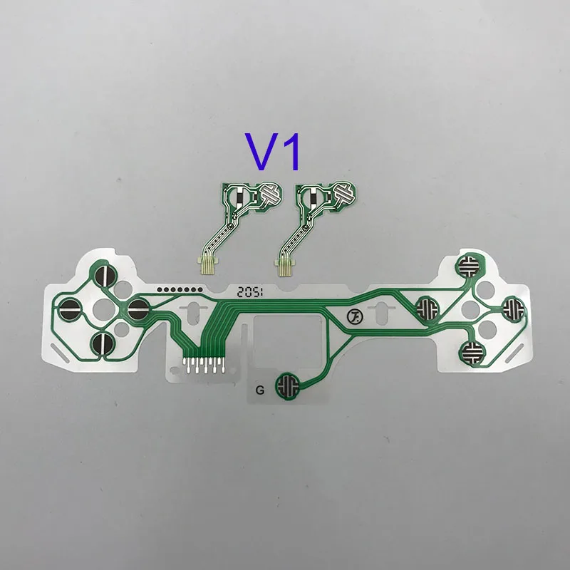 Original For PS5 Button Ribbon Circuit Board for V1 V2 V3 Controller Conductive Film Keypad flex Cable