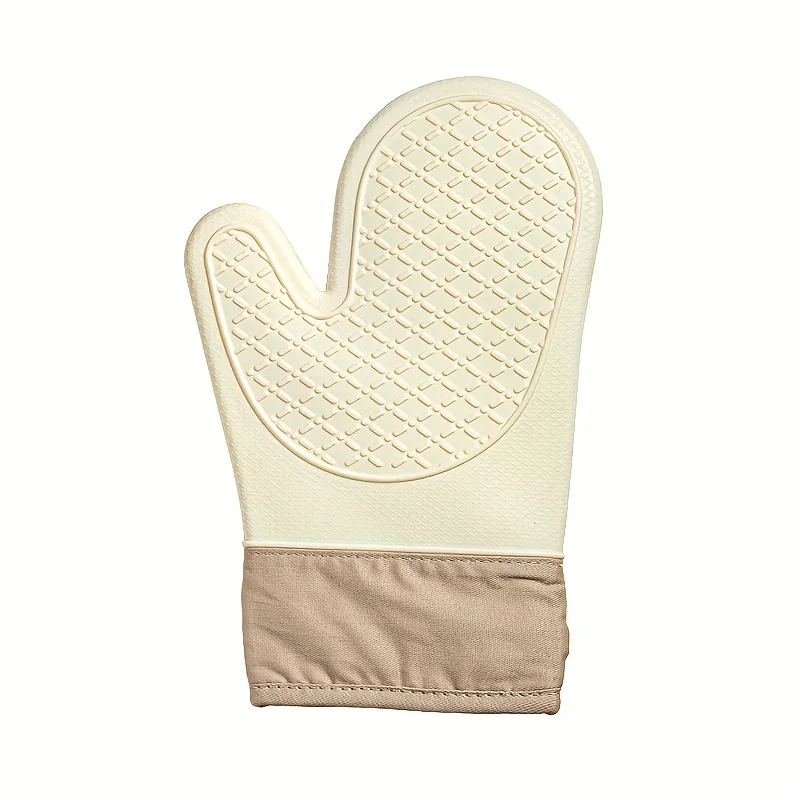 Thicken non-slip and non-burn oven gloves