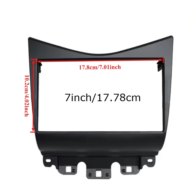 Car Radio Fascia Frame Installation Trim Fascia Panel for Honda Accord 2003-2007 7Inch