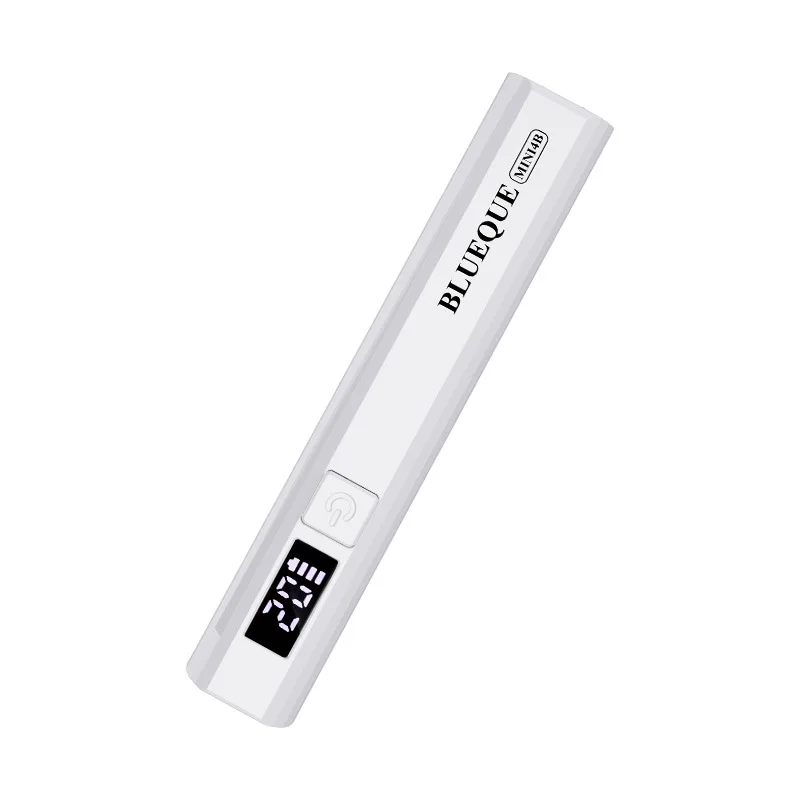 โคมไฟเล็บขนาดเล็ก UV LED เล็บสําหรับบ่มเจล USB ชาร์จ Quick แห้งเล็บเครื่องเล็บเครื่องมือ