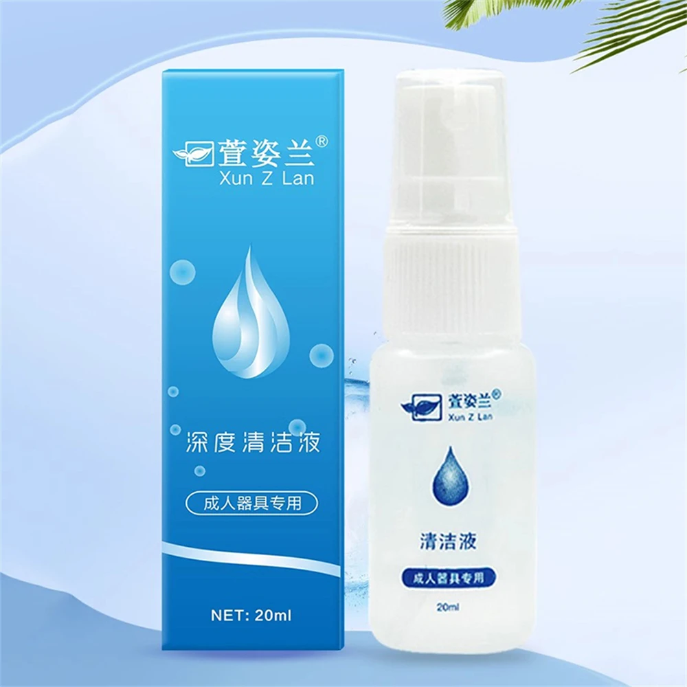 20ml Toys Disinfection Antibacterial Toy Cleaner Spray For Vibrator Sterilization Wash Necessary Erotic Products