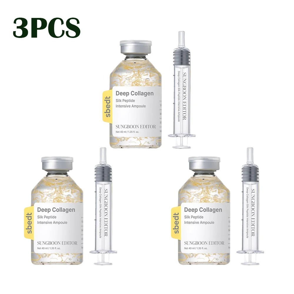 Collageen Ampul Essentie Vloeibare Set - Naaldtype Verstevigende Anti Rimpel Lijn Sculptuur Huidverzorging Hydraterende Reparatie Serum