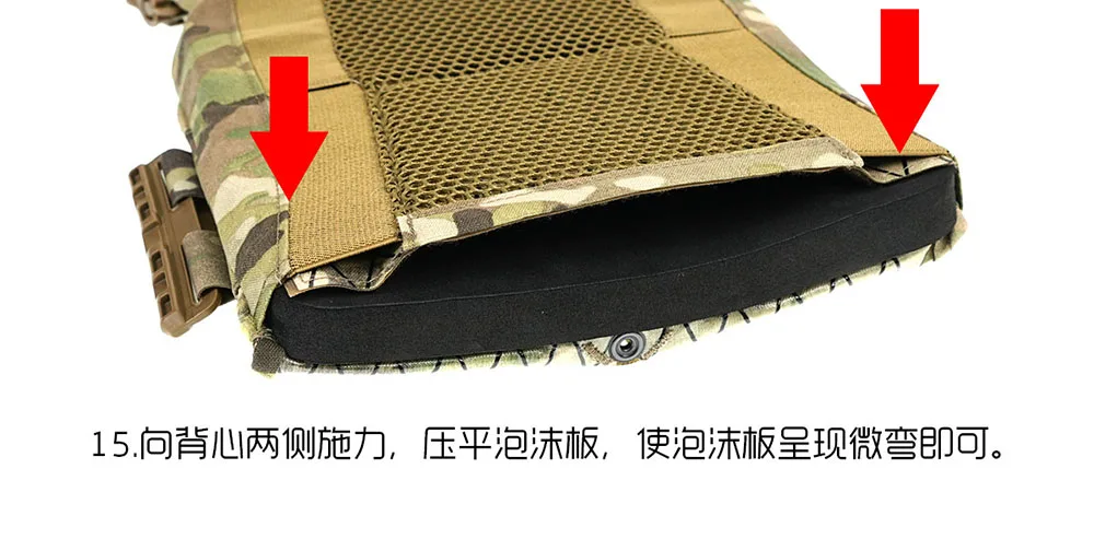 Neue M/L Modulare S-S-Style Taktische Plattenträgerweste Leichte Verstellbare Paintball-Trainings- und Jagdweste – Detail 18