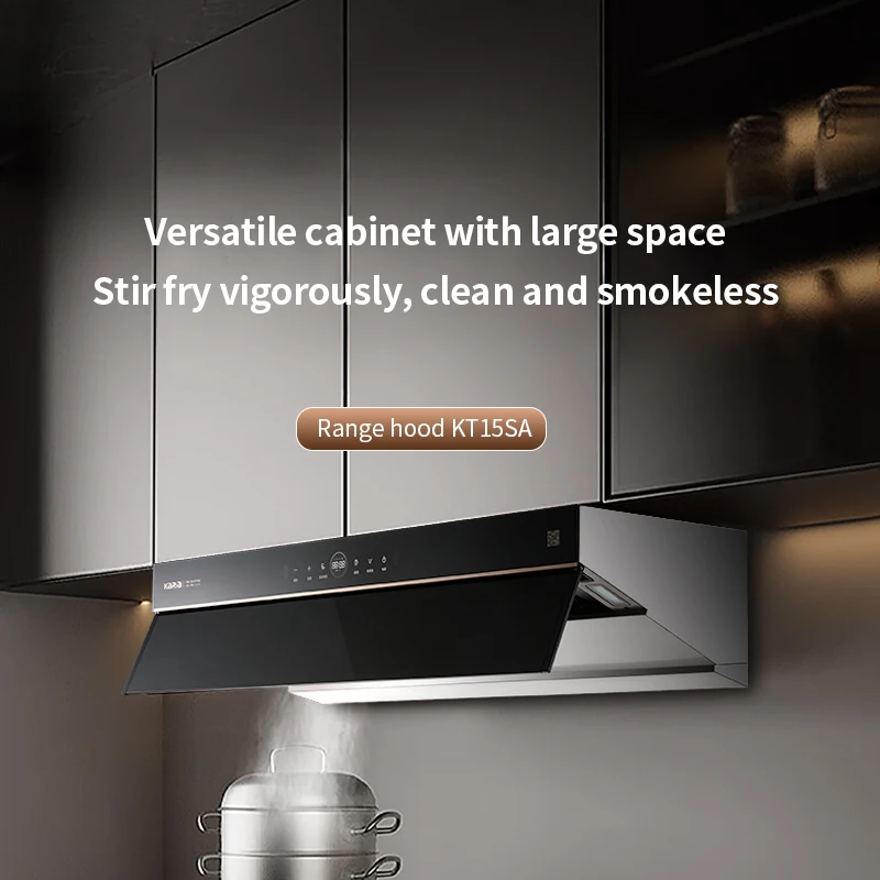 Popular Top Exhaust Kitchen Chimney Range Hood Household Kitchen T-Type Range Hood