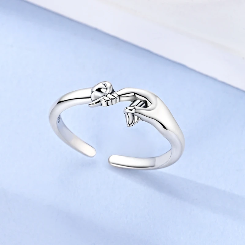 

Original Ring S925 Sterling Silver Round Blue Ring Eye of The Devil Religious Ring Delicate Anniversary Fine Gift Accessory