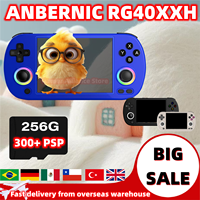 ANBERNIC RG40XX H RG40XXH Retro Handheld Game Console Video Game Consoles 4.0''IPS Screen Supports 5G WiFi Bluetooth 256G PSP