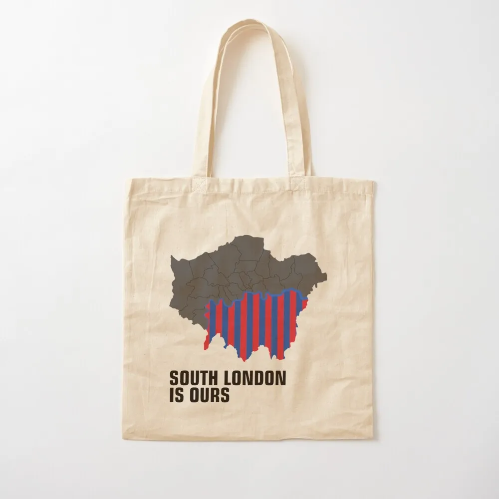 

South London is ours CPFC Tote Bag the tote canvas shopping bags foldable Canvas