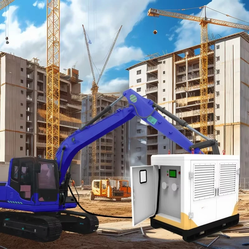 قم بتوصيل الكل في واحد بقدرة 100 كيلو وات في الساعة خارج الشبكة ومولد صندوق الطاقة المتنقل ونظام الطاقة الشمسية ونظام تخزين الطاقة الصناعية الهجينة #5