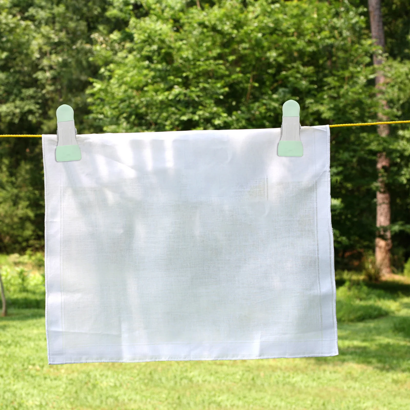 

10pcs Heavy Duty Stainless Steel Clothespin Bag Clips Hook Hanger for Food Towel Clothes Photo Pegs Rubber Column Skirt Clip