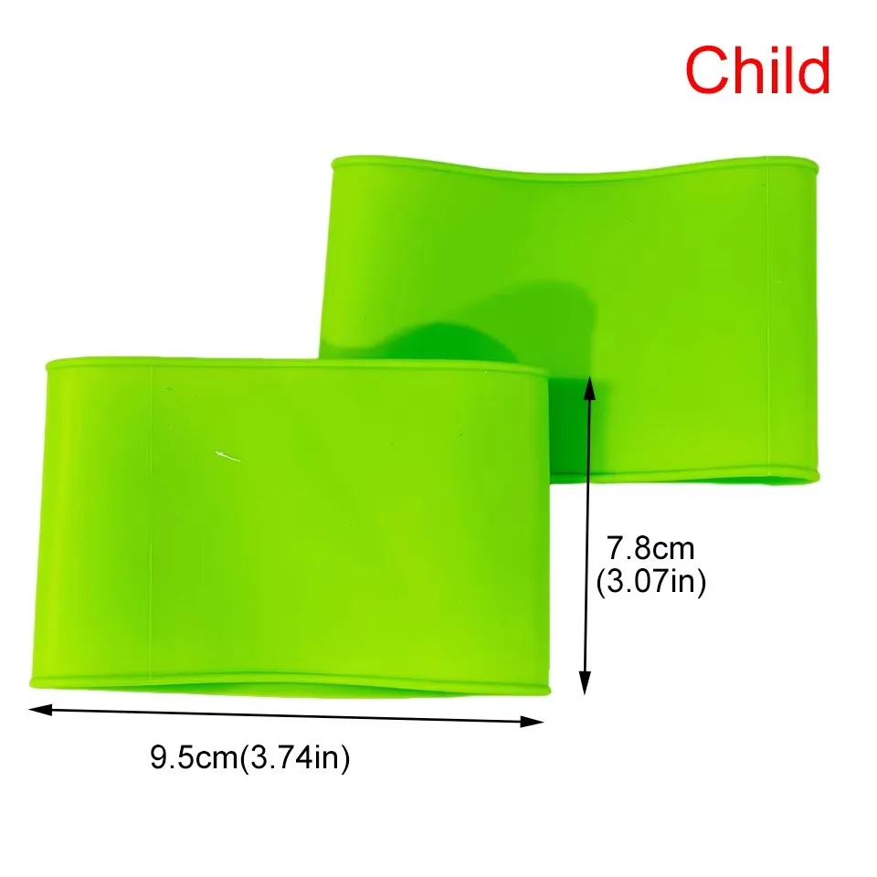 Loogdeel 2Pcs Soccer Shin Guard Fixed Bandage Tape Adjustable Elastic Shinguard Fixing Strap Football Leg Pad Silicone Strap