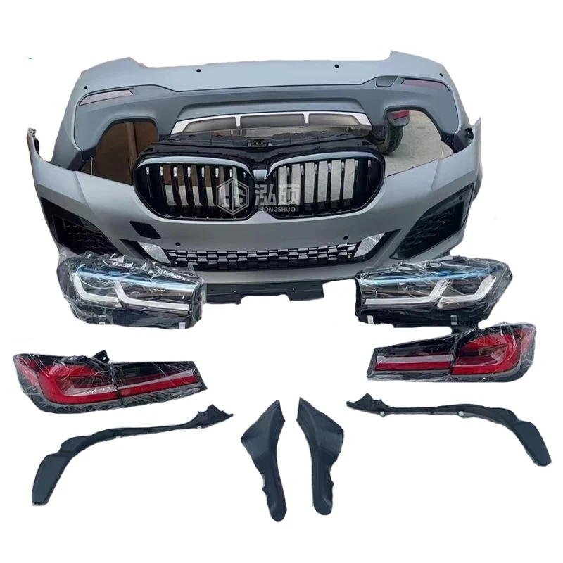 G30 Car Bumper for  5 Series G30 M5 Front Bumper G30 G38 Front Car Bumper M5 Car Grill M5 Body Kit 2020 2021 2022 2023