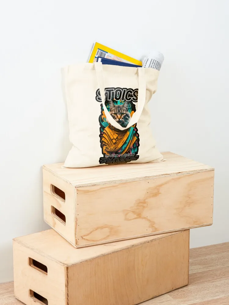 اقتباسات Stoic - حقيبة يد ماركوس أوريليوس حقيبة يد للسيدات للمتسوقين حقيبة نسائية فاخرة للنساء #4