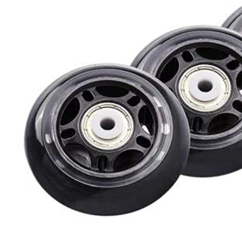 8Pcs Roller Skates Non-Flashing Wheel Skate Wheel 70X24mm Bearing Skate Accessories Non-Slip